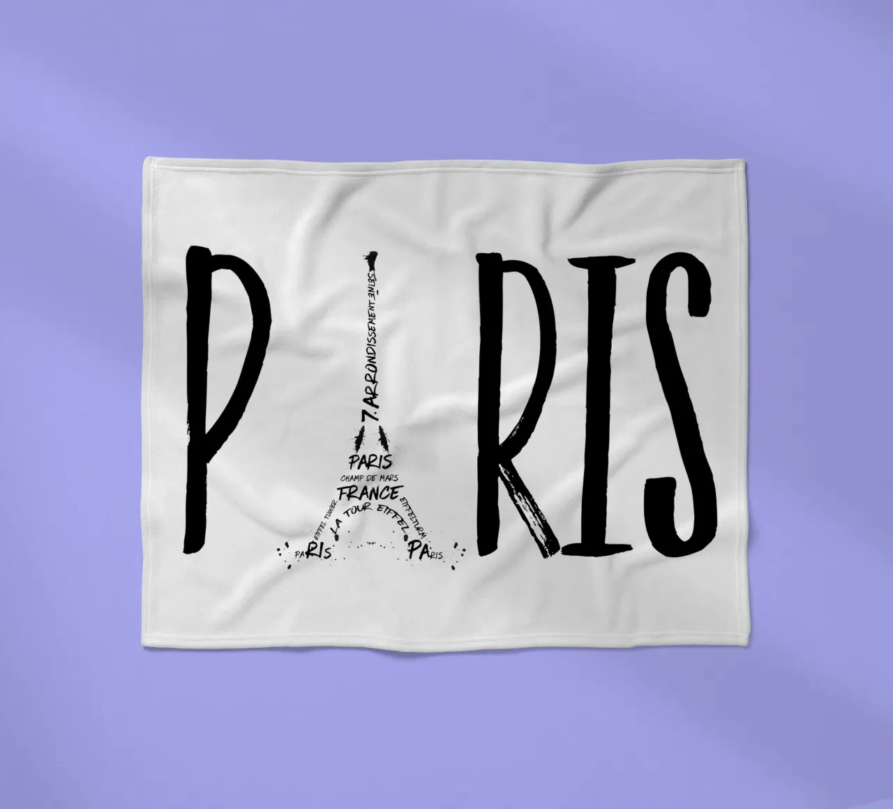 Tipografie PARIS coperta in pile da Melanie Viola