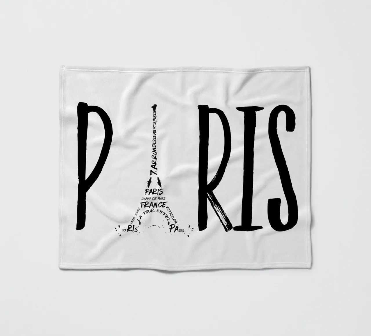 Tipografie PARIS coperta in pile da Melanie Viola