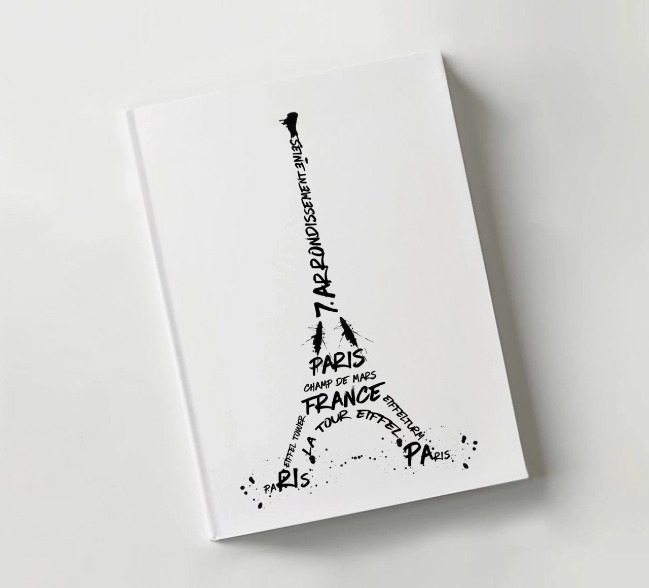Torre Eiffel in arte digitale diario da Melanie Viola