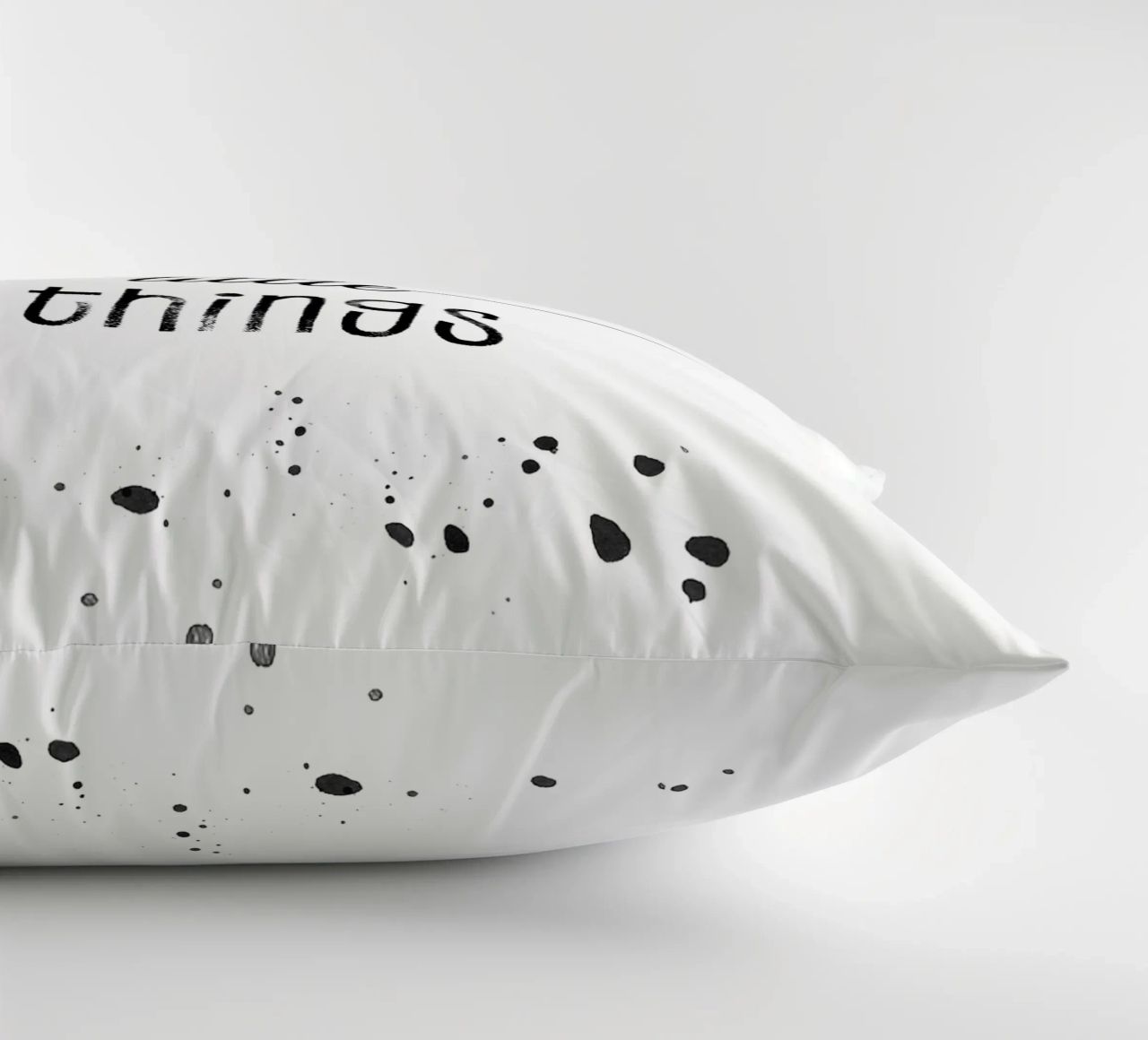 TEXT ART Enjoy the little things cuscino da Melanie Viola