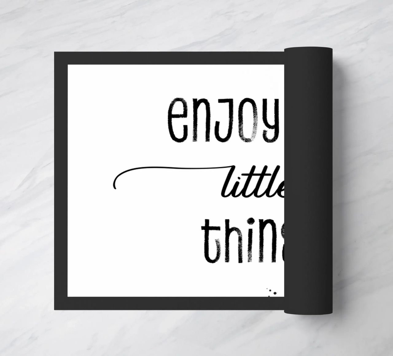 TEXT ART Enjoy the little things zerbino da Melanie Viola