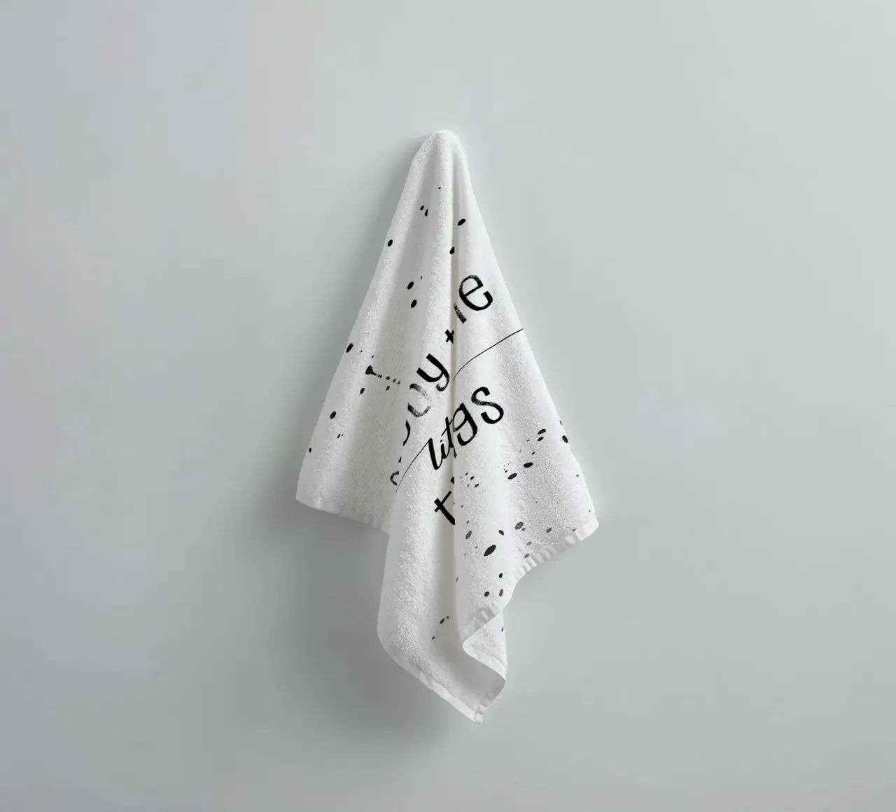 TEXT ART Enjoy the little things asciugamano da bagno da Melanie Viola