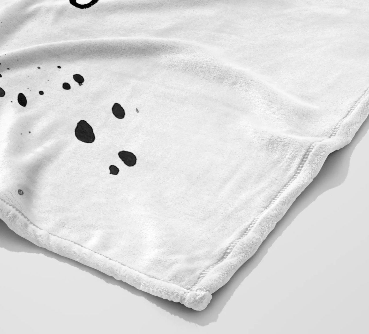 TEXT ART Enjoy the little things coperta in pile da Melanie Viola