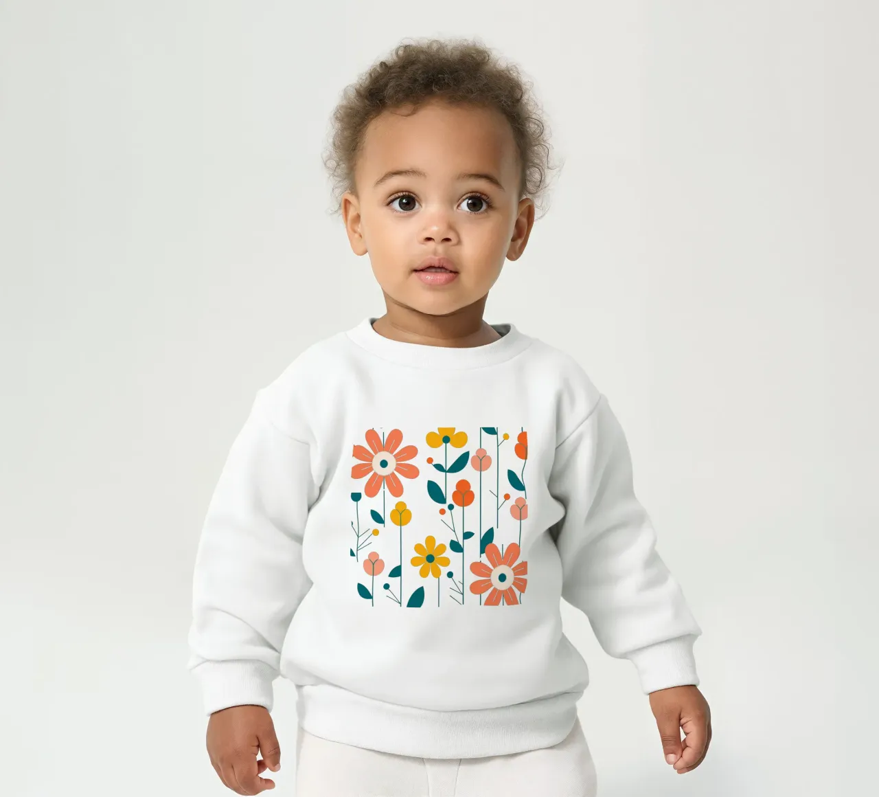 Fleurs vintages 5 felpa neonato da Rezh creations