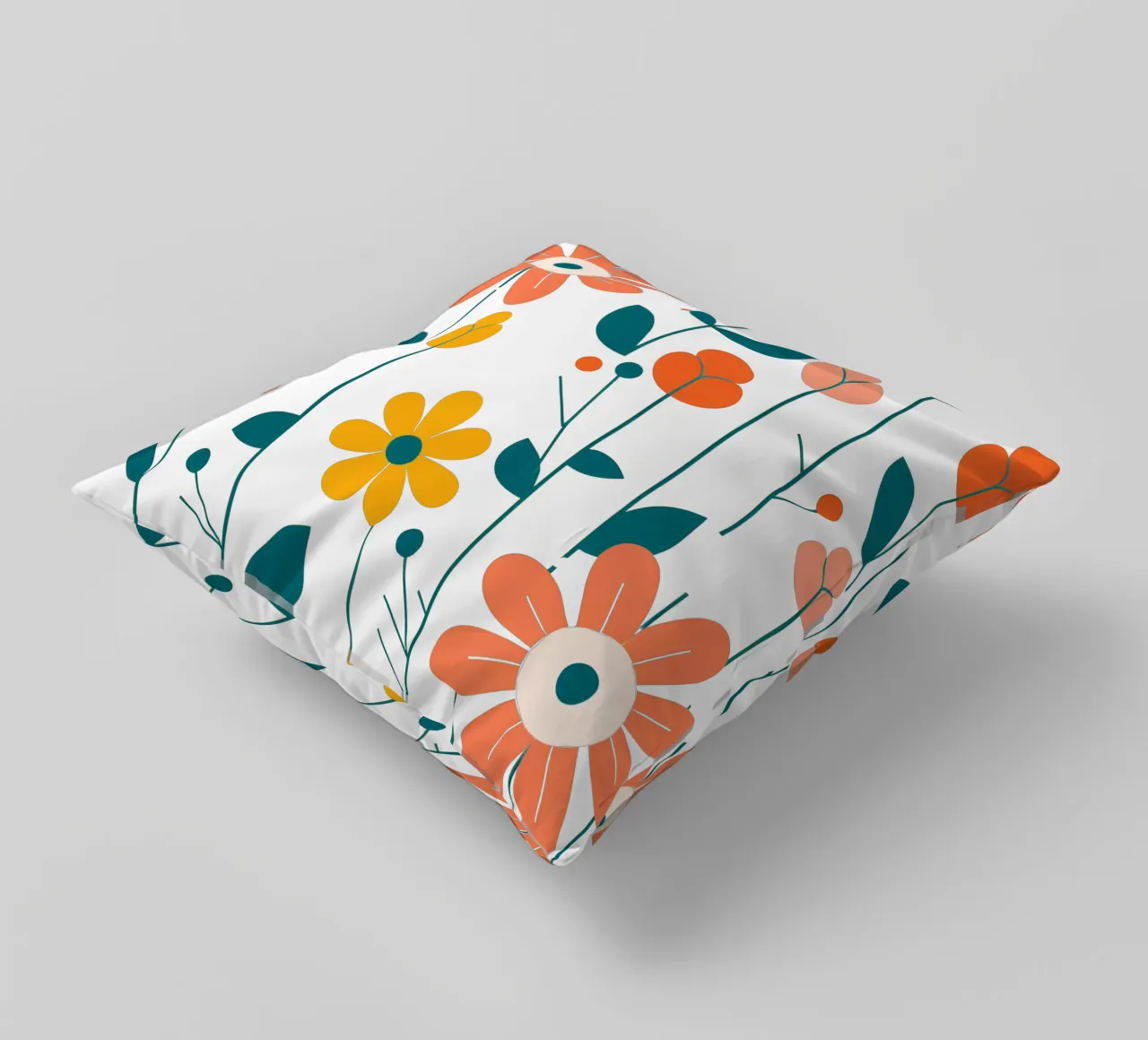 Fleurs vintages 5 cuscino da Rezh creations