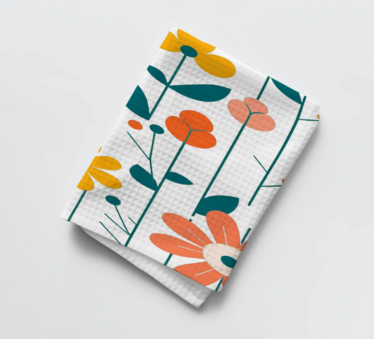 Fleurs vintages 5 canovaccio da cucina da Rezh creations
