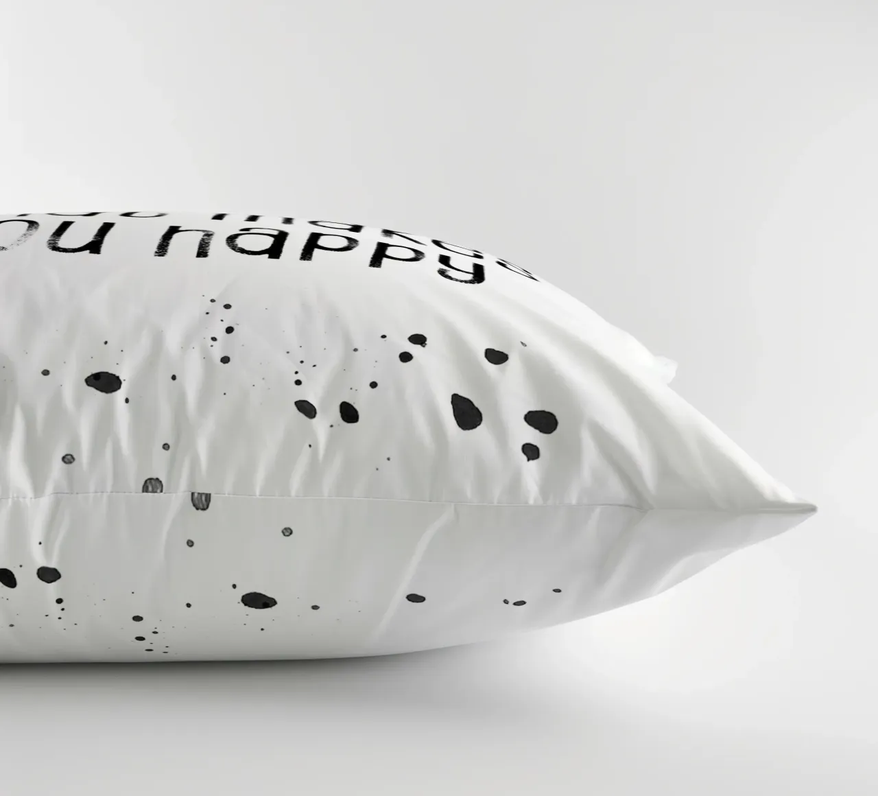 TEXT ART Do more of what makes you happy cuscino da Melanie Viola