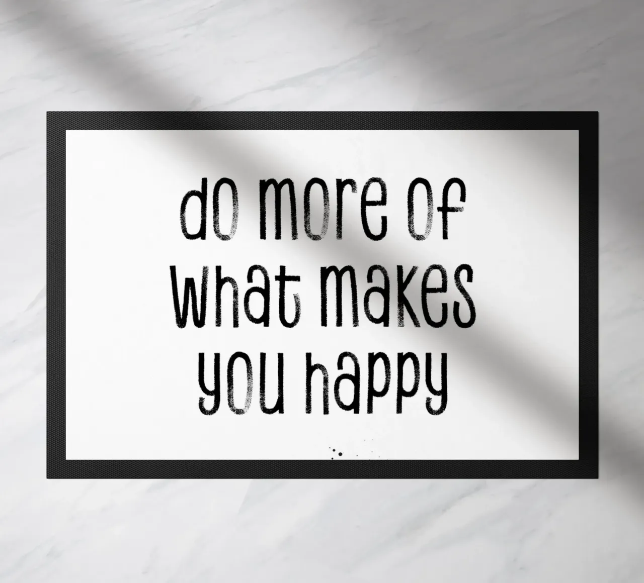 TEXT ART Do more of what makes you happy zerbino da Melanie Viola