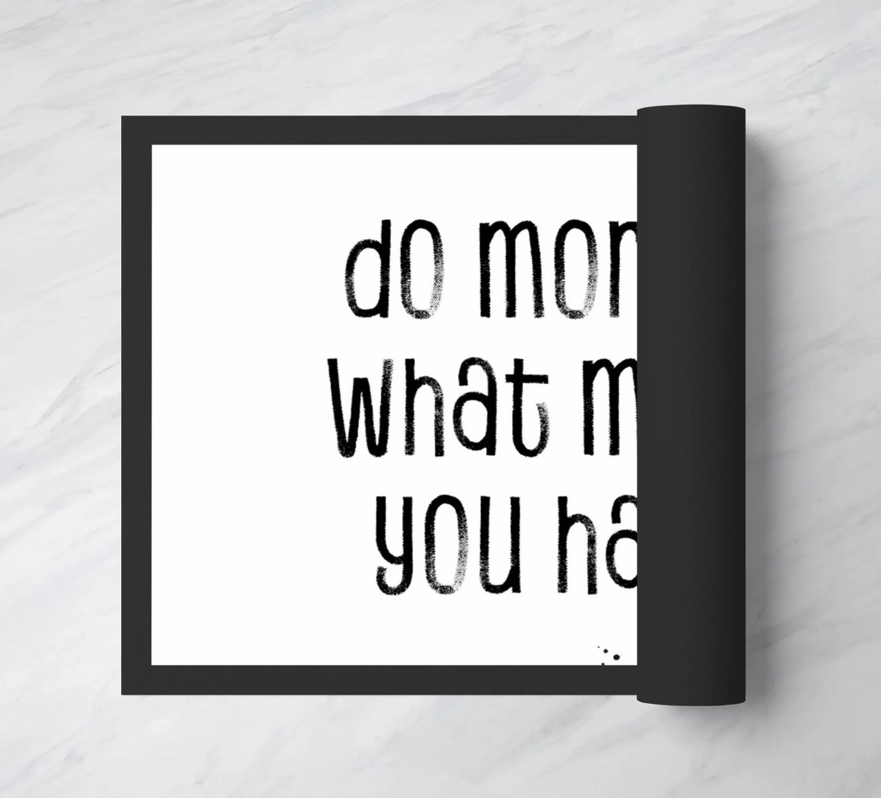 TEXT ART Do more of what makes you happy zerbino da Melanie Viola