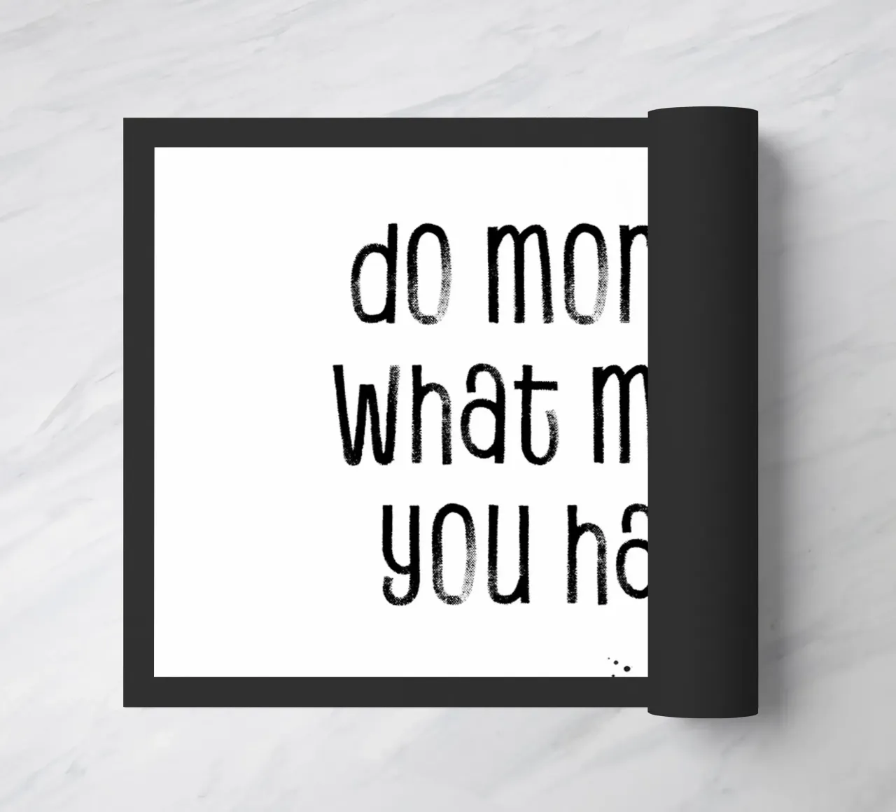 TEXT ART Do more of what makes you happy zerbino da Melanie Viola