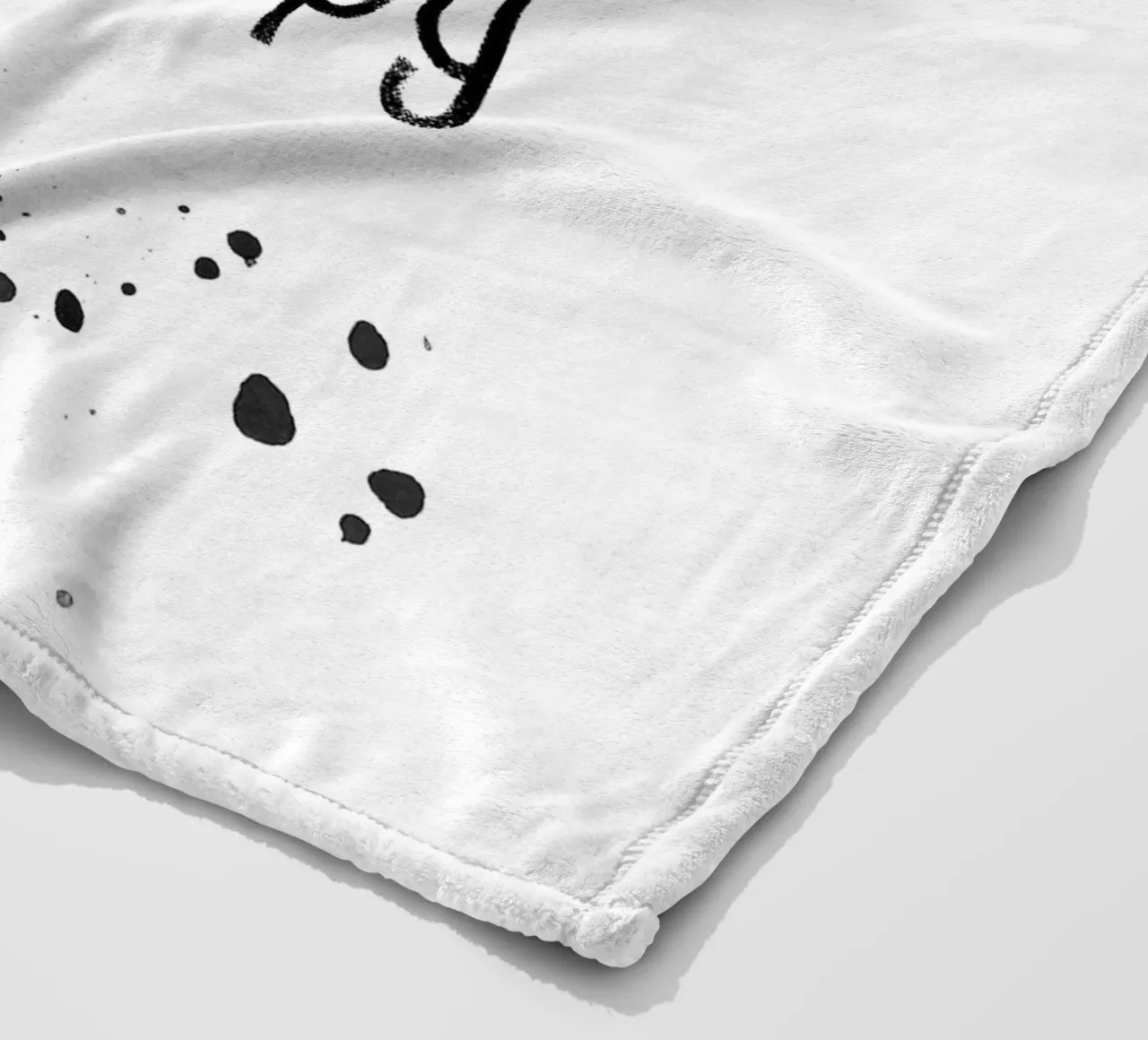 TEXT ART Do more of what makes you happy coperta in pile da Melanie Viola