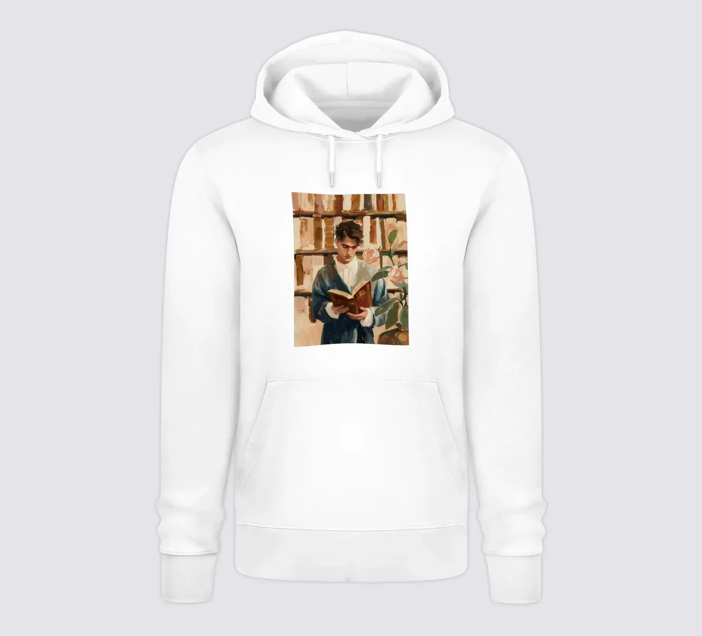 The Quiet Reader hoodie by Freya