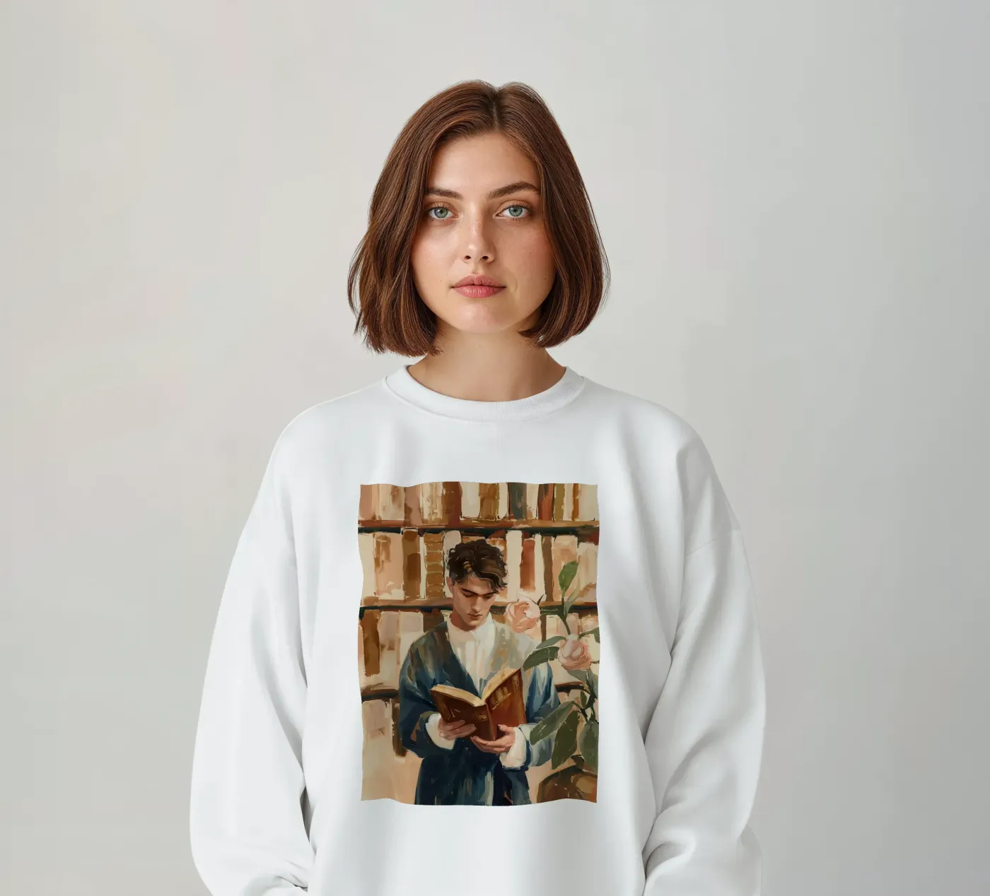 The Quiet Reader felpa da Freya