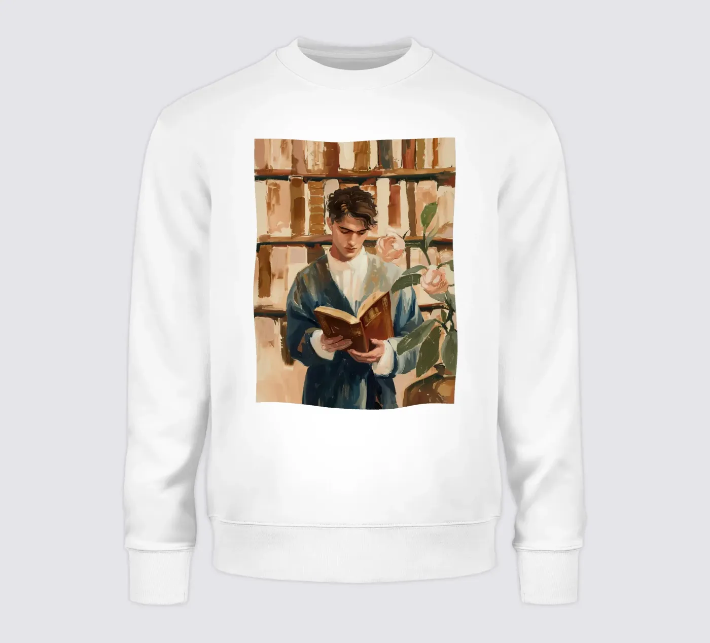 The Quiet Reader felpa da Freya