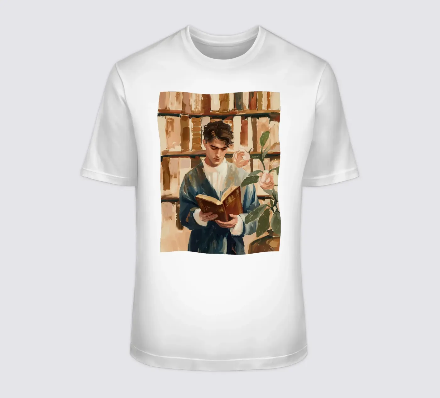 The Quiet Reader t-shirt da Freya