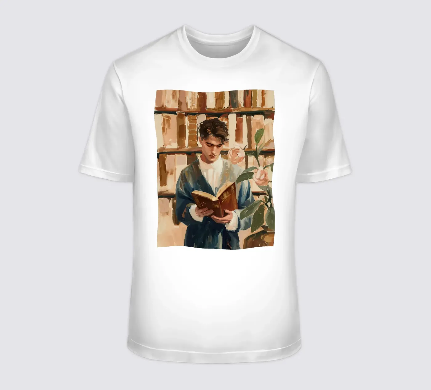 The Quiet Reader t-shirt da Freya