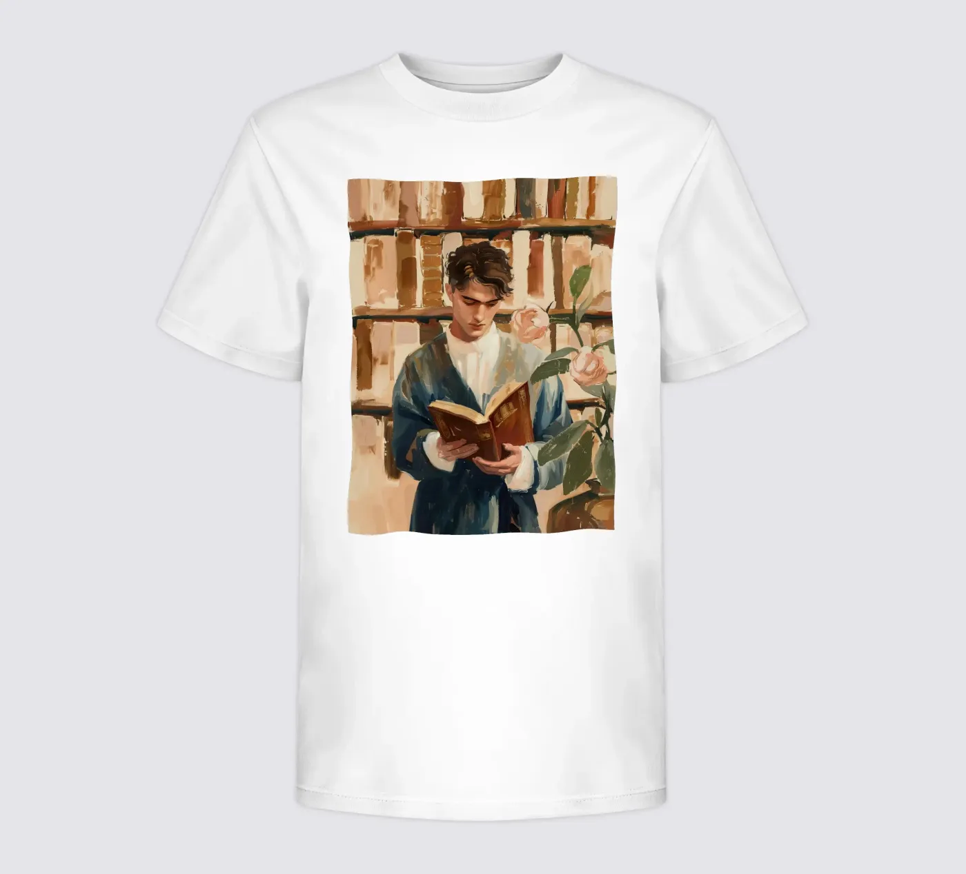 The Quiet Reader Kinder T-Shirt von Freya