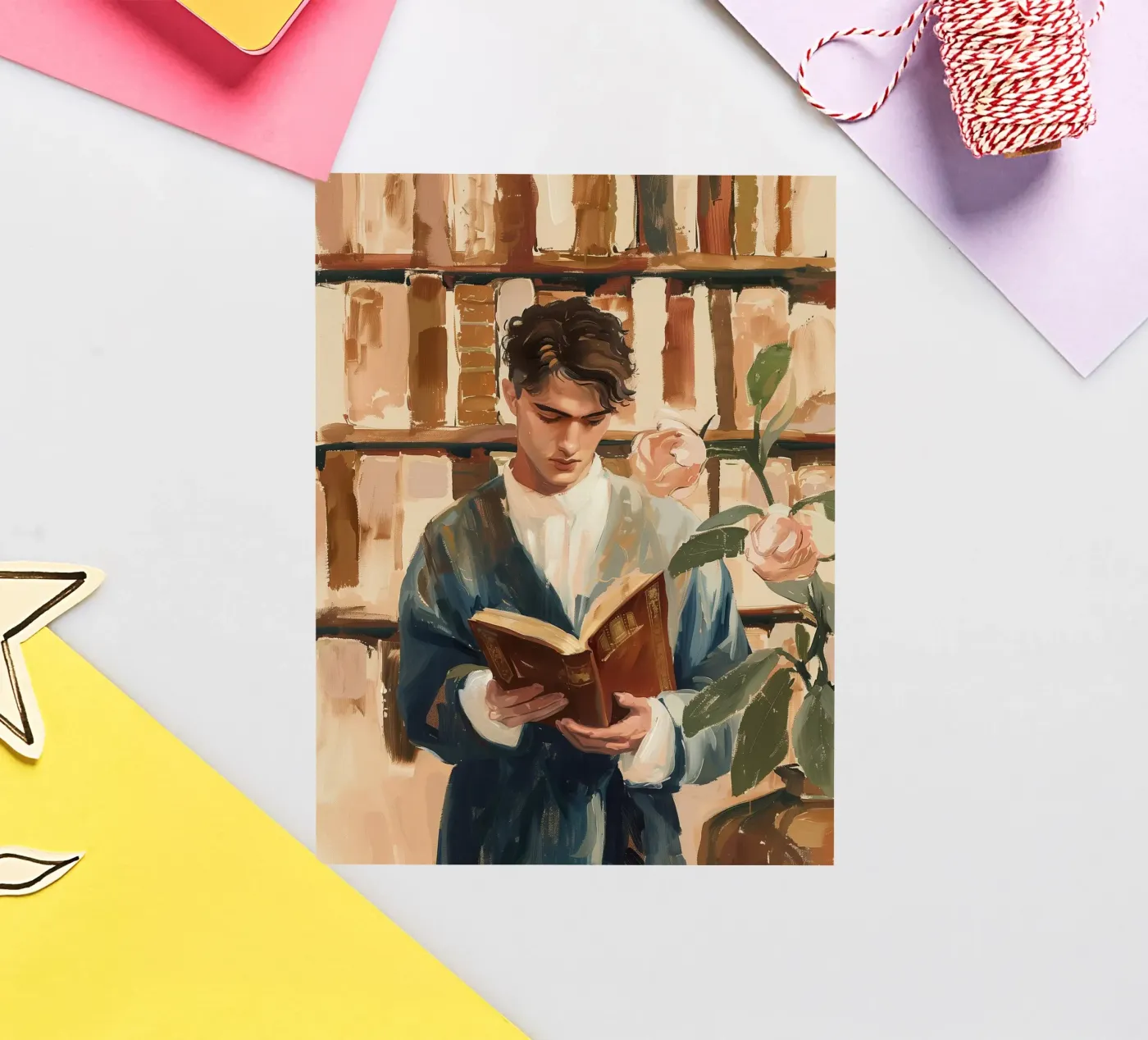 The Quiet Reader adesivo da Freya