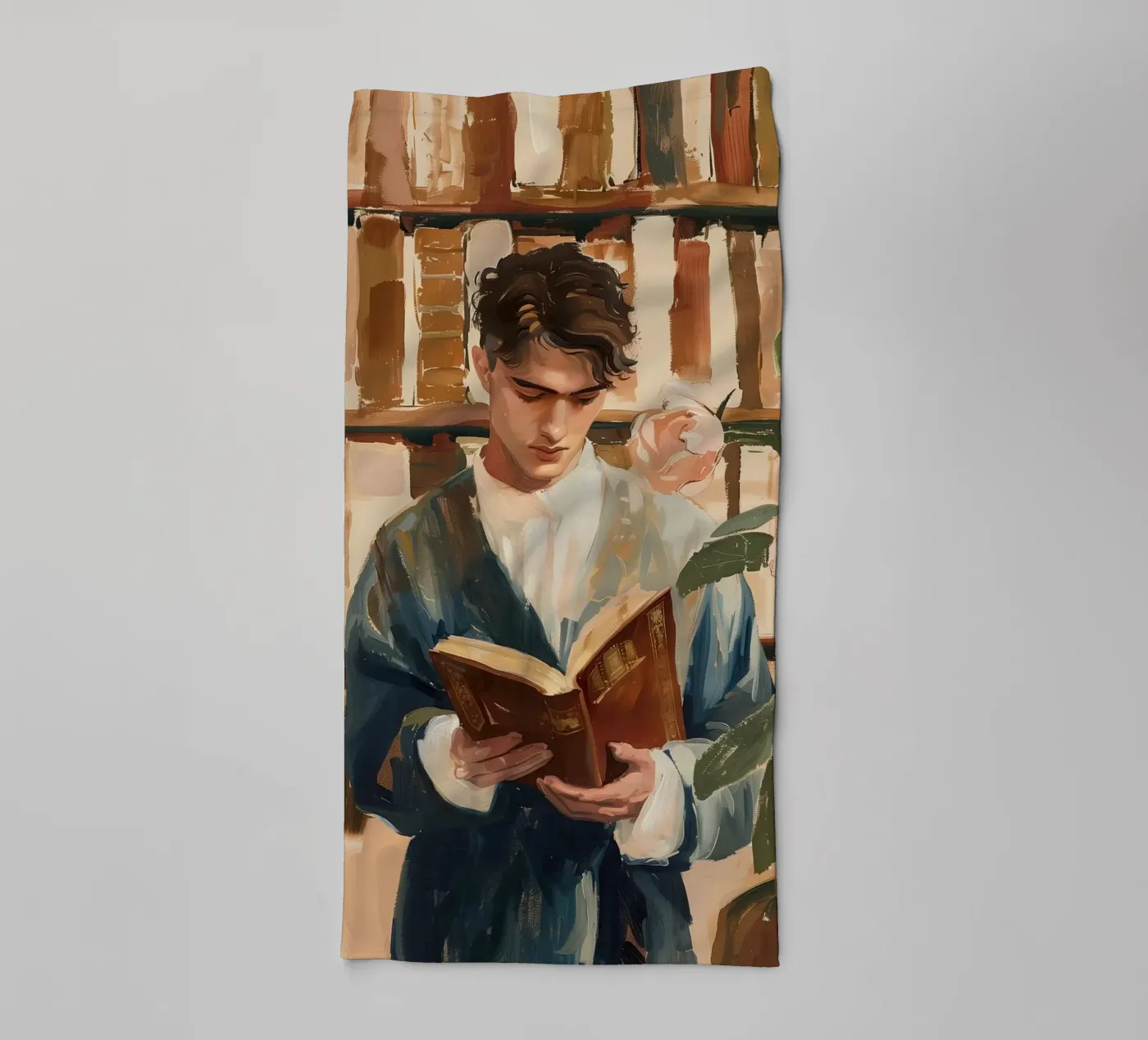 The Quiet Reader Handtuch von Freya