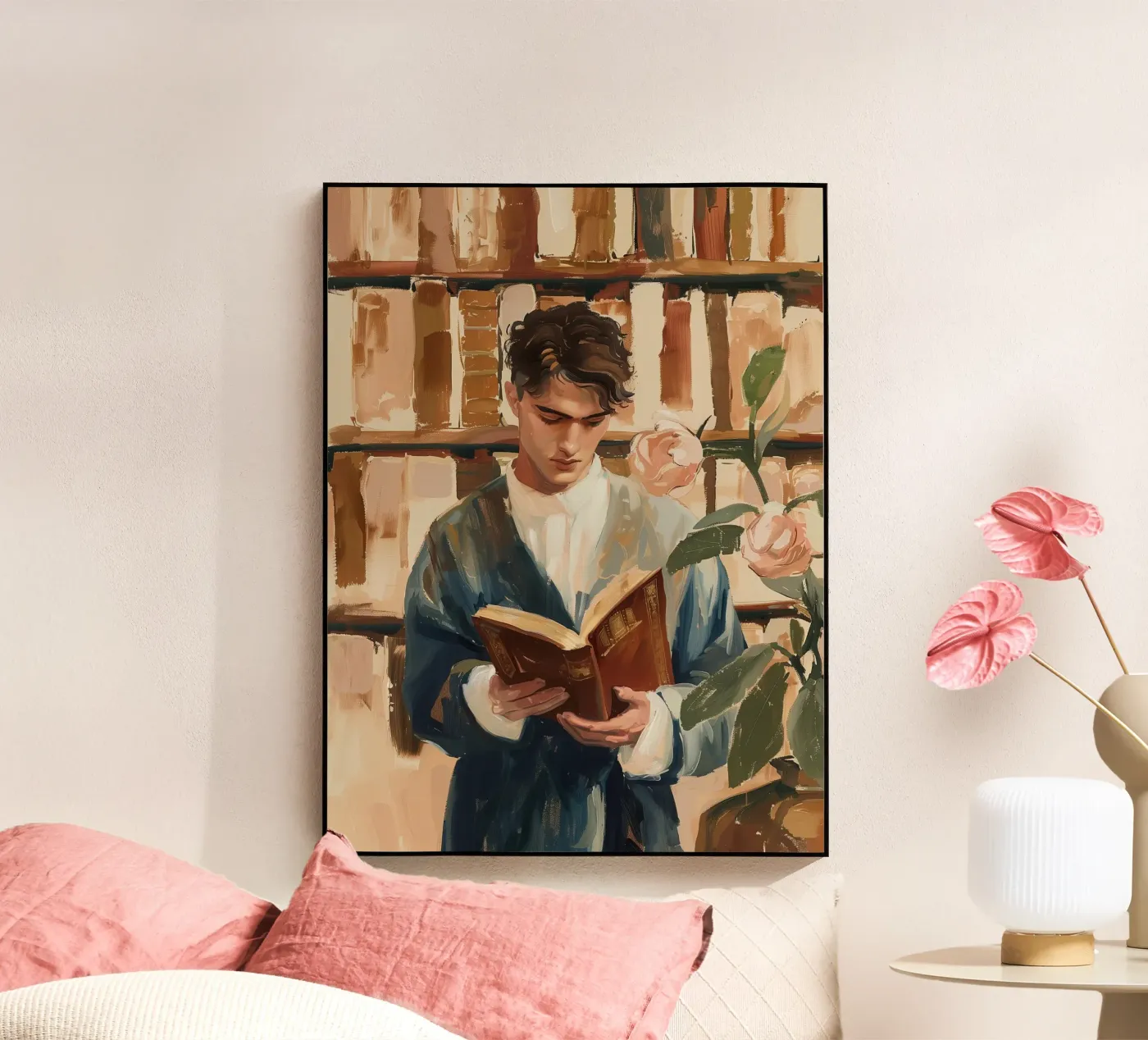 The Quiet Reader plexiglas de Freya