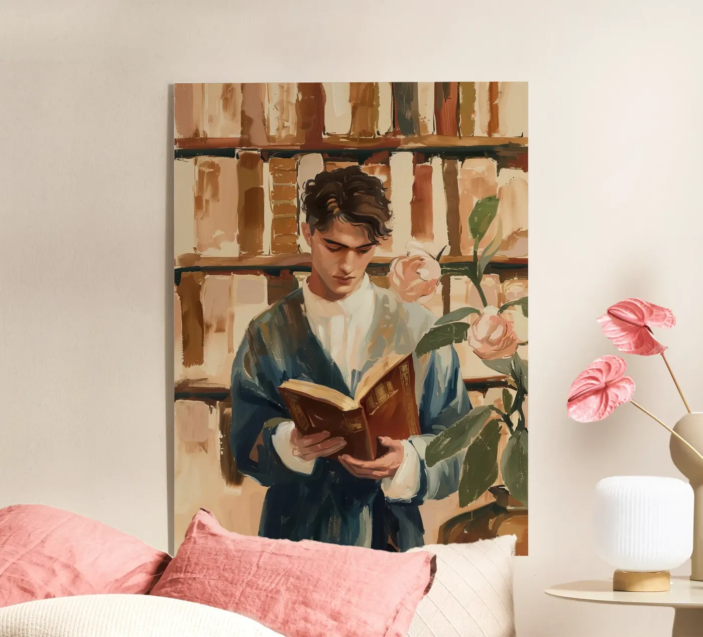 The Quiet Reader plexiglass da Freya