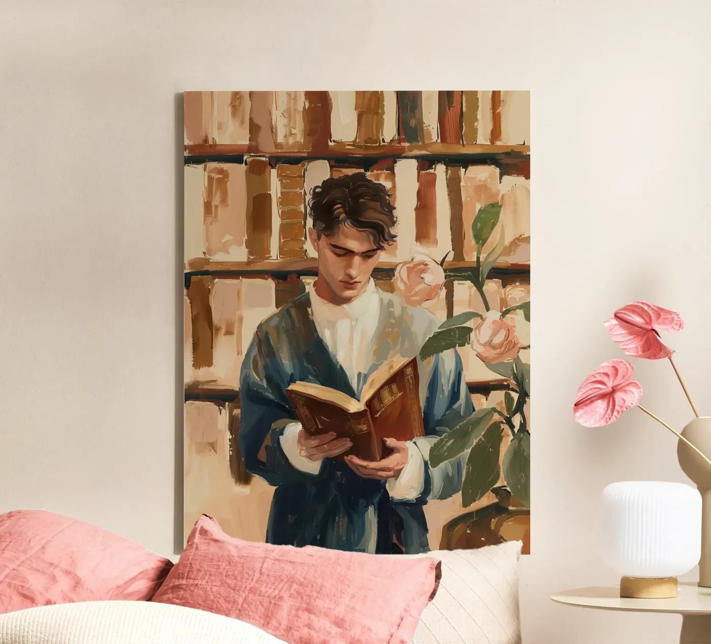 The Quiet Reader tela da Freya