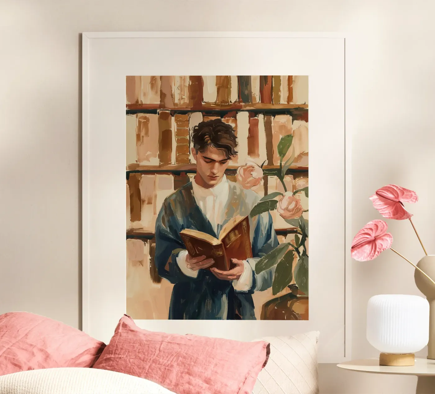 The Quiet Reader poster da Freya