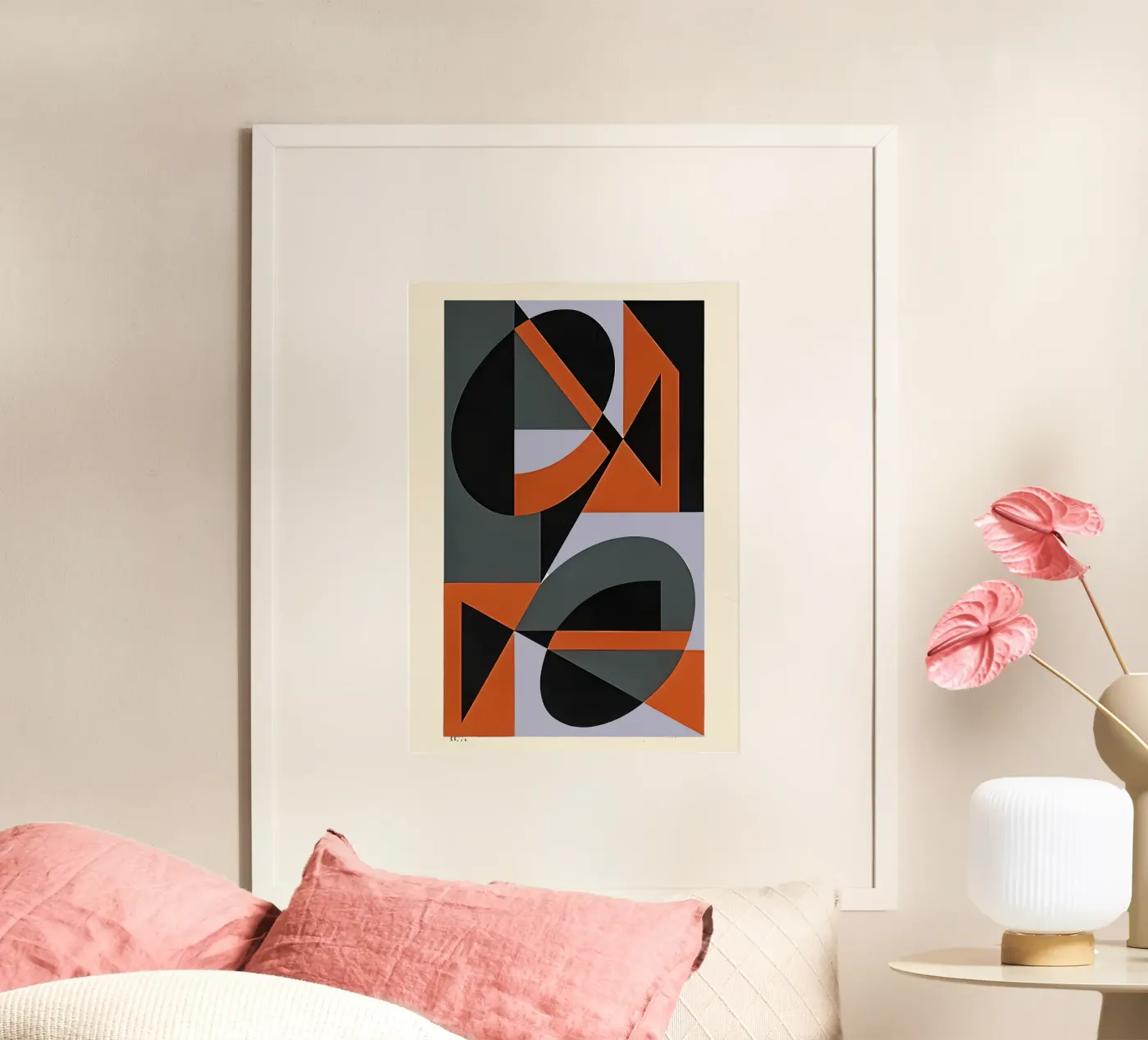 Bauhaus – Angular Tension Poster von Robert