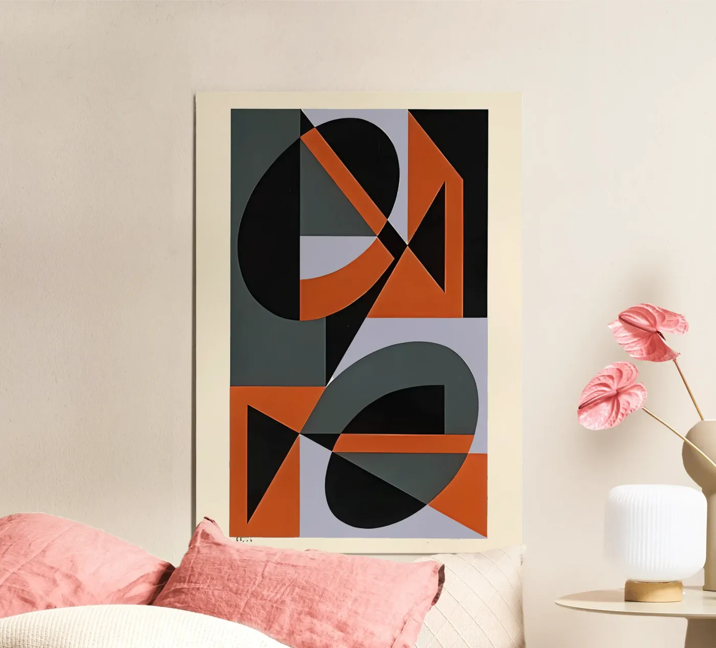Bauhaus – Angular Tension Poster von Robert
