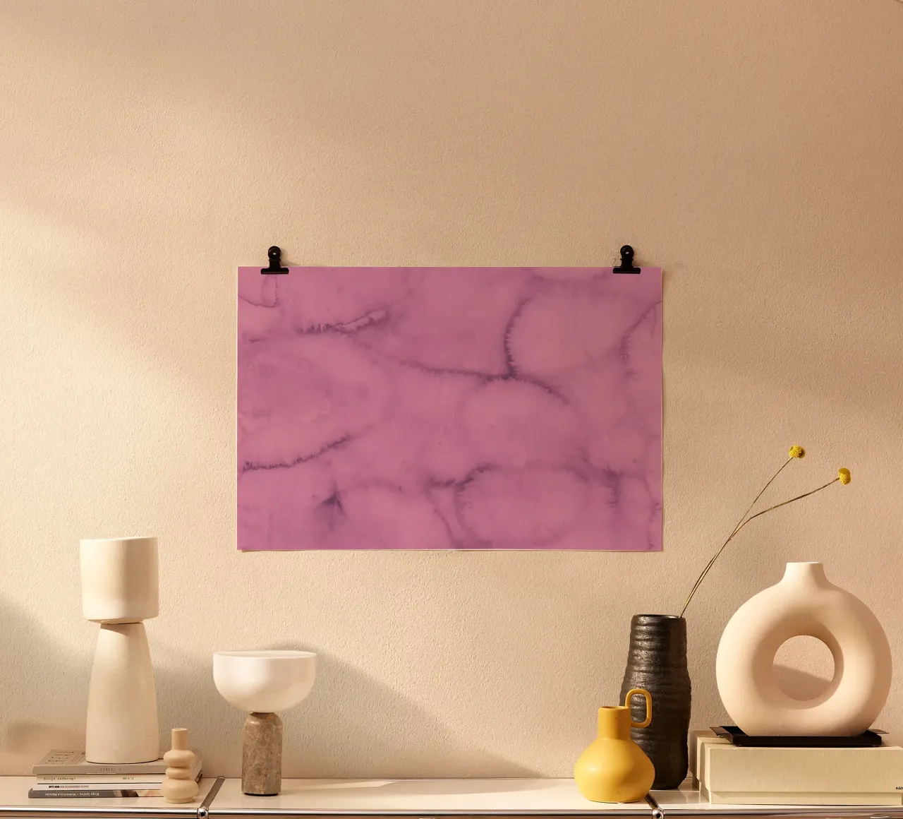 purple clouds carta hahnemühle da IRIS LEHNHARDT FINE ART