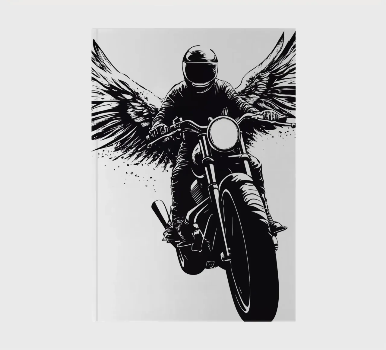 Biker Angel | Interpretazione moderna di Icarus diario da Autofocus