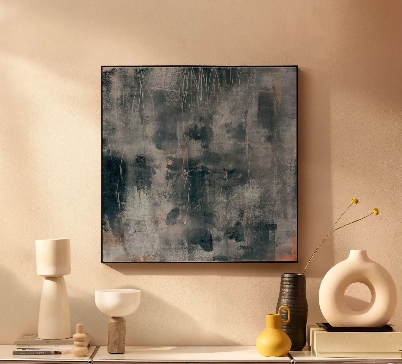 tex mix grey plexiglass da IRIS LEHNHARDT FINE ART