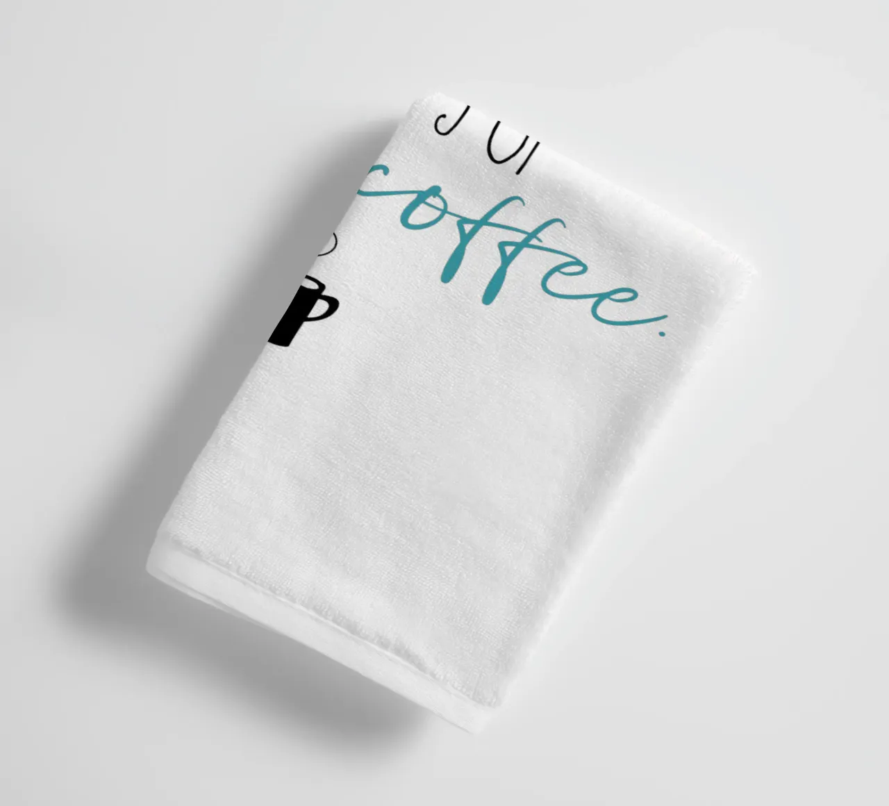 Starker Kaffee Handtuch von Melanie Viola