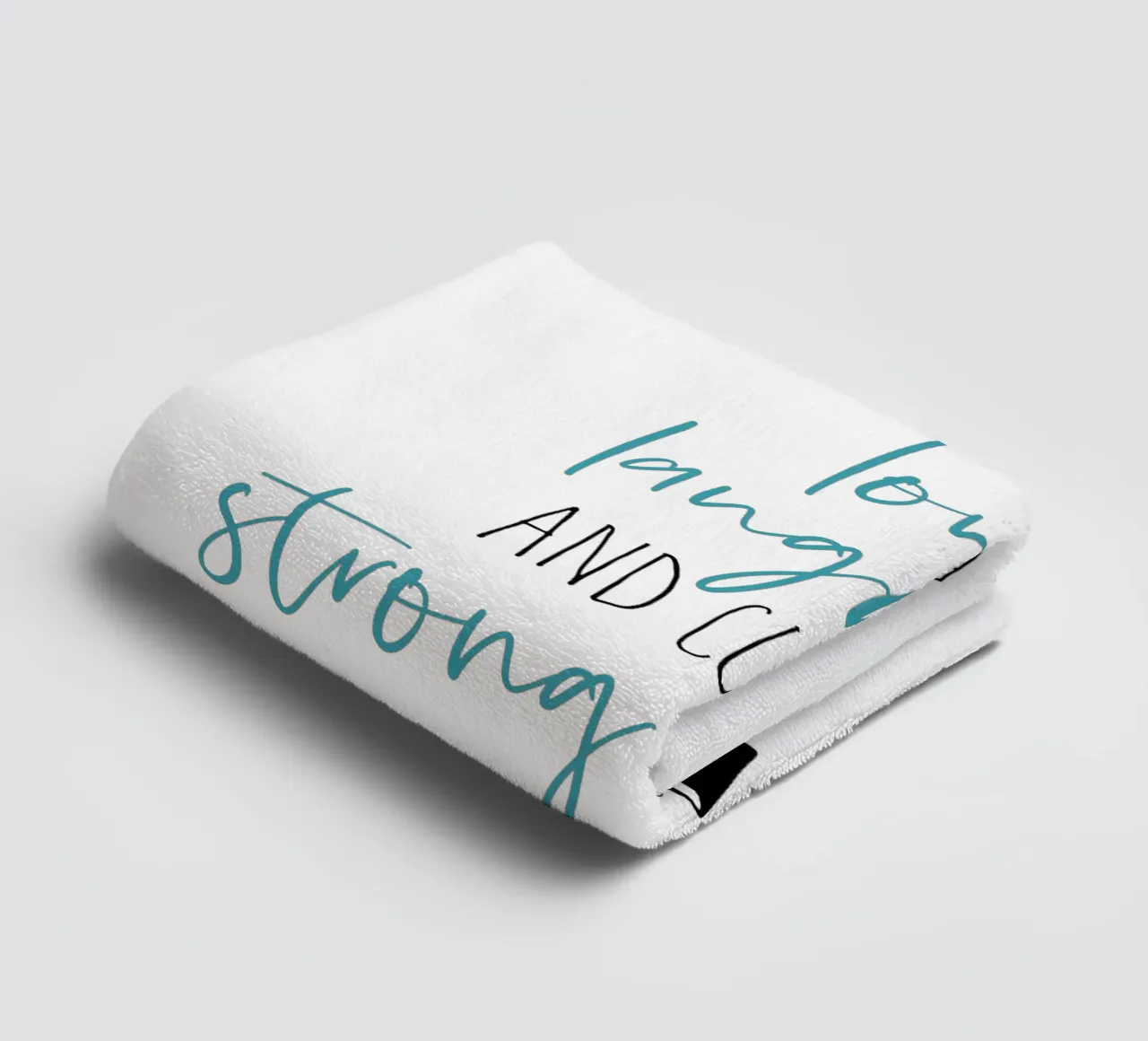 Starker Kaffee Handtuch von Melanie Viola