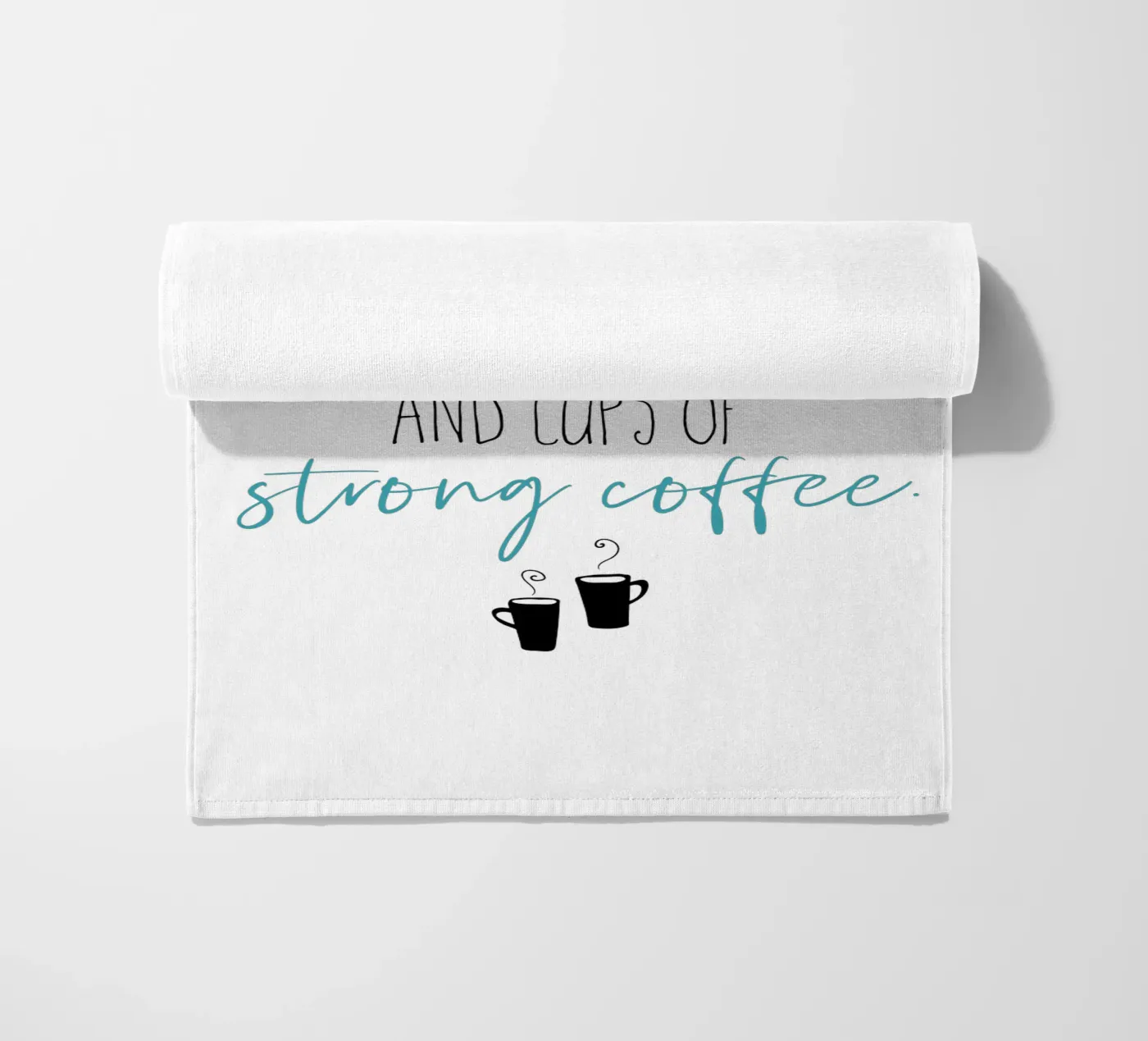 Caffè forte telo mare da Melanie Viola