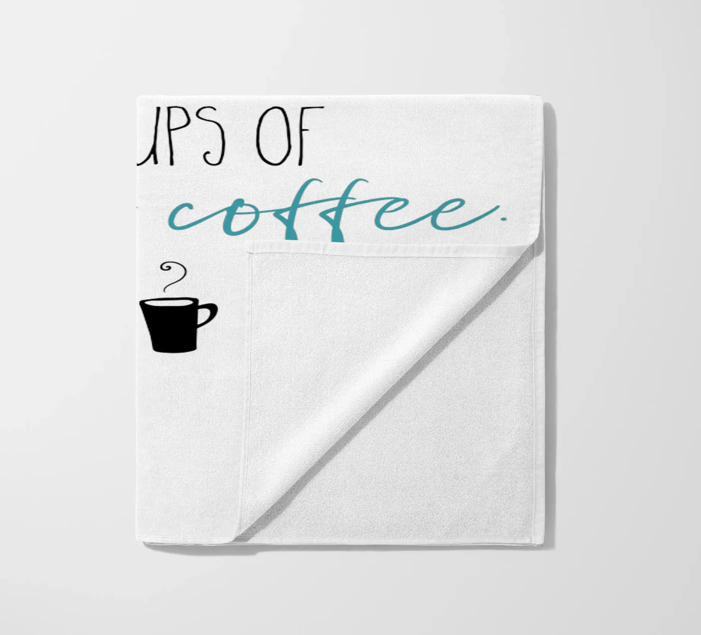 Caffè forte telo mare da Melanie Viola