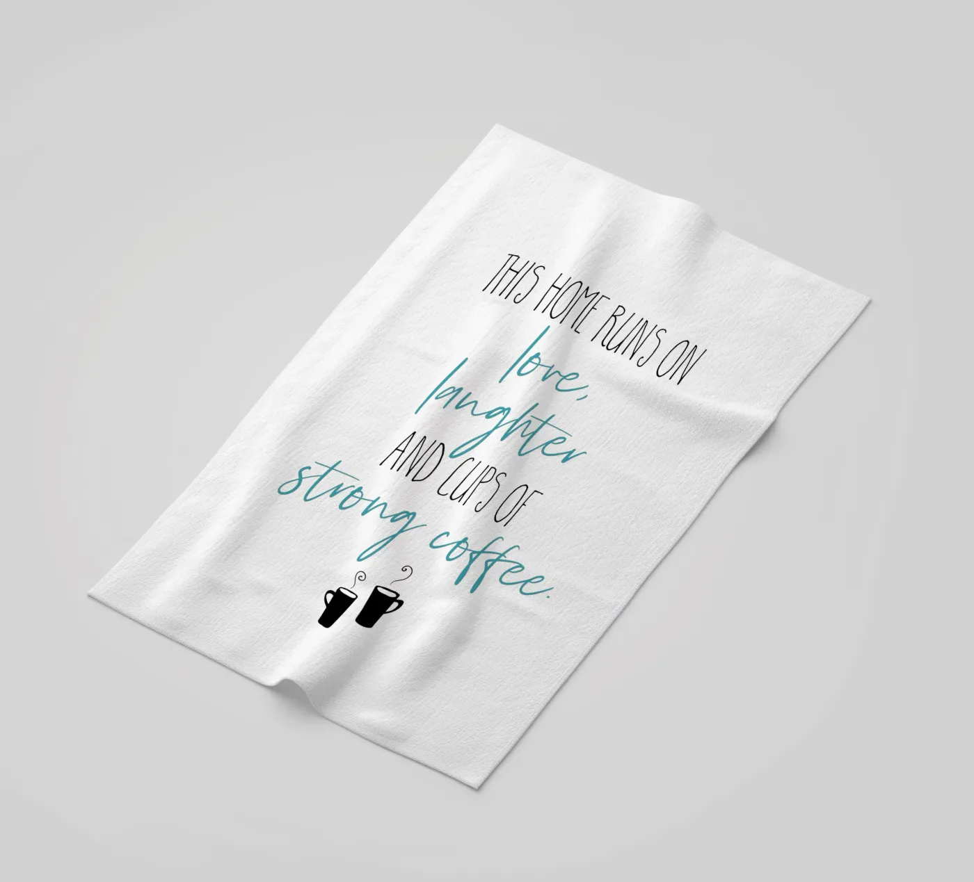 Caffè forte telo mare da Melanie Viola