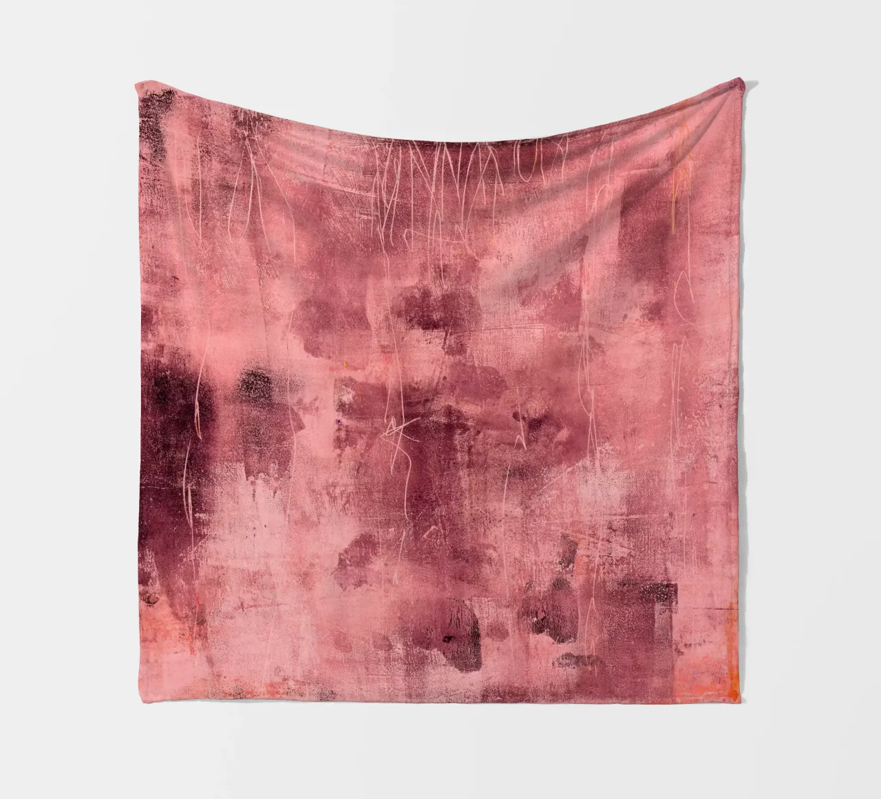 tex mix copper pink glow coperta in pile da IRIS LEHNHARDT FINE ART
