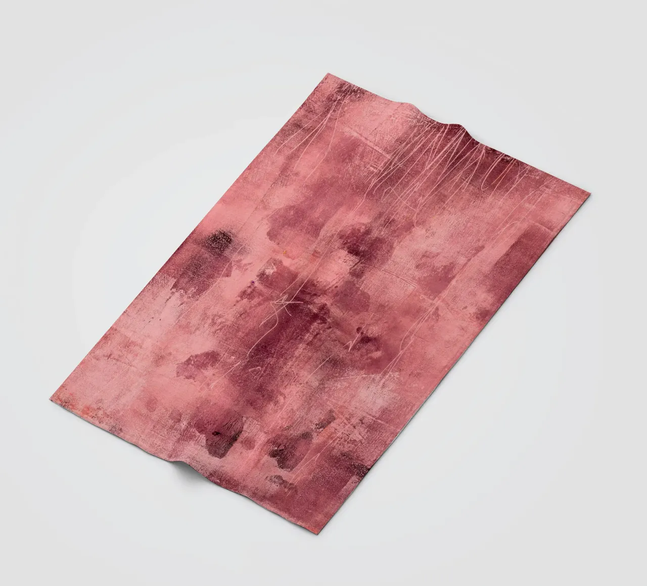 tex mix copper pink glow coperta in pile da IRIS LEHNHARDT FINE ART