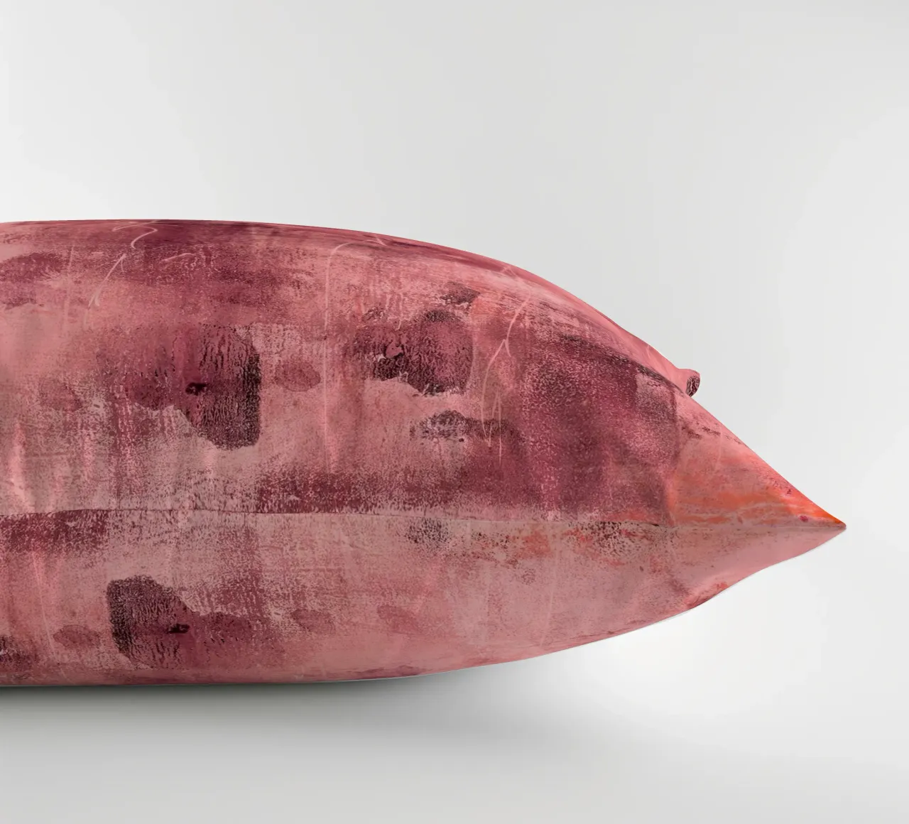 tex mix copper pink glow cuscino da IRIS LEHNHARDT FINE ART