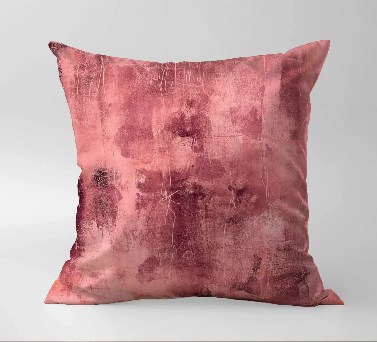 tex mix copper pink glow cuscino da IRIS LEHNHARDT FINE ART