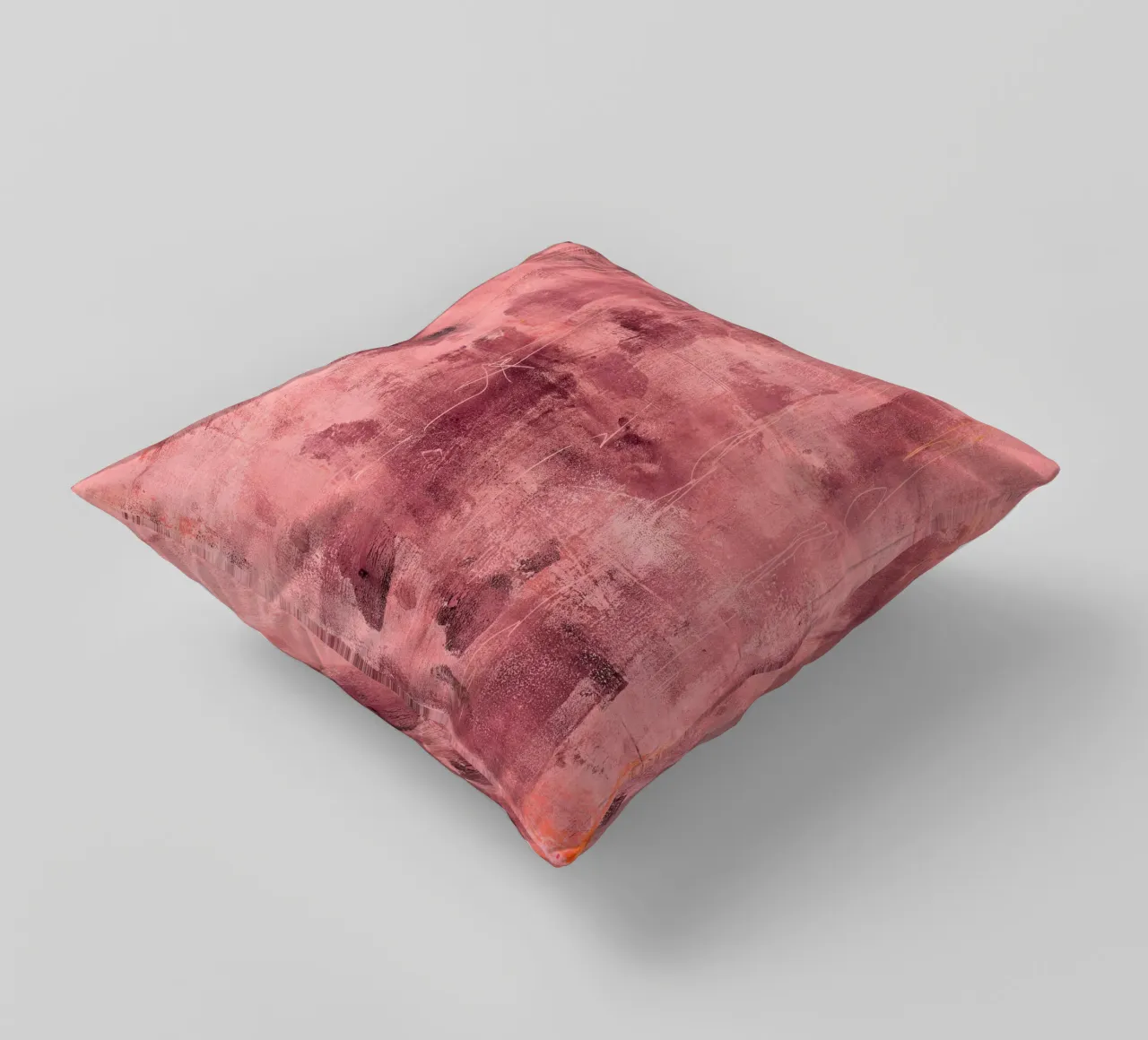 tex mix copper pink glow cuscino da IRIS LEHNHARDT FINE ART