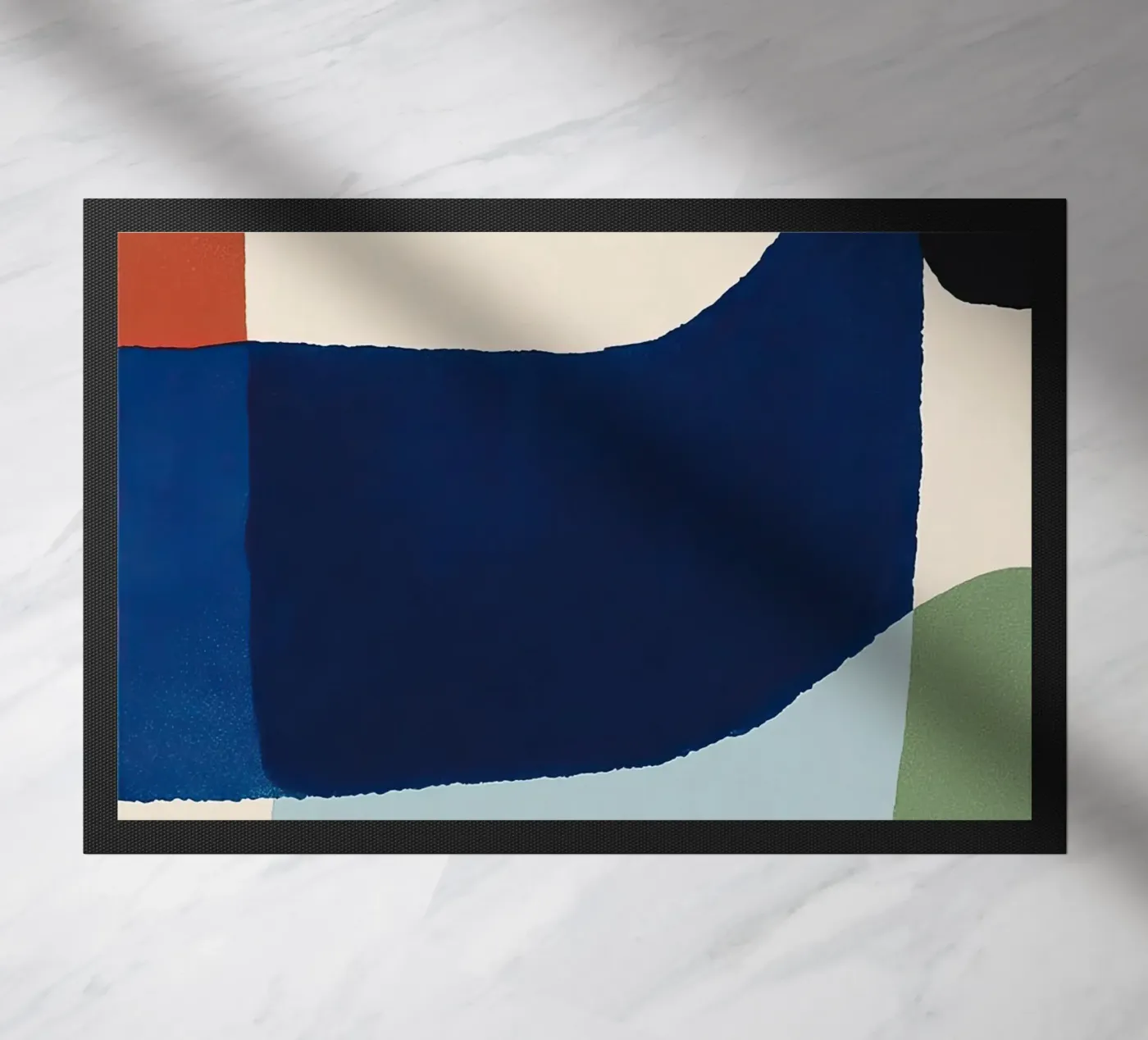 Balanced Color Composition doormat by Gaite