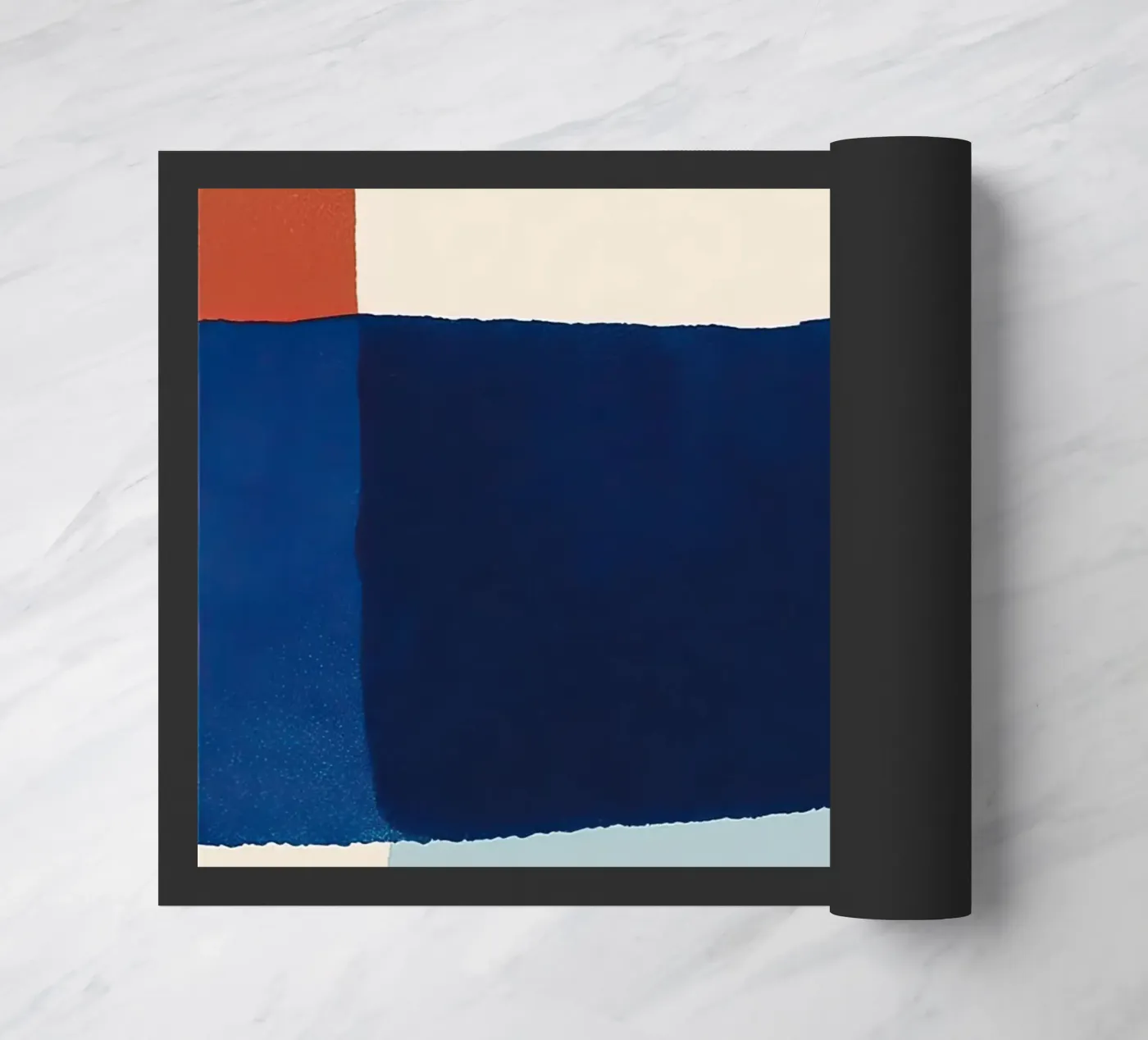 Balanced Color Composition doormat by Gaite