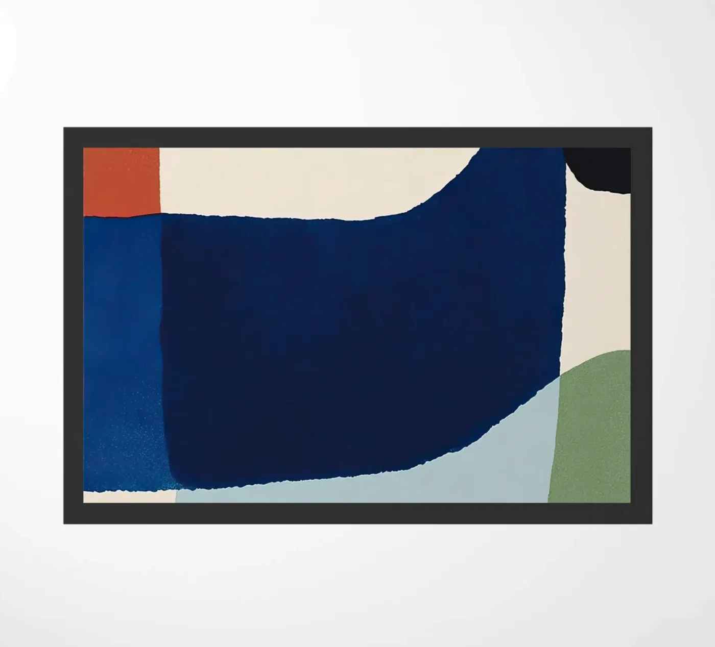 Balanced Color Composition doormat by Gaite