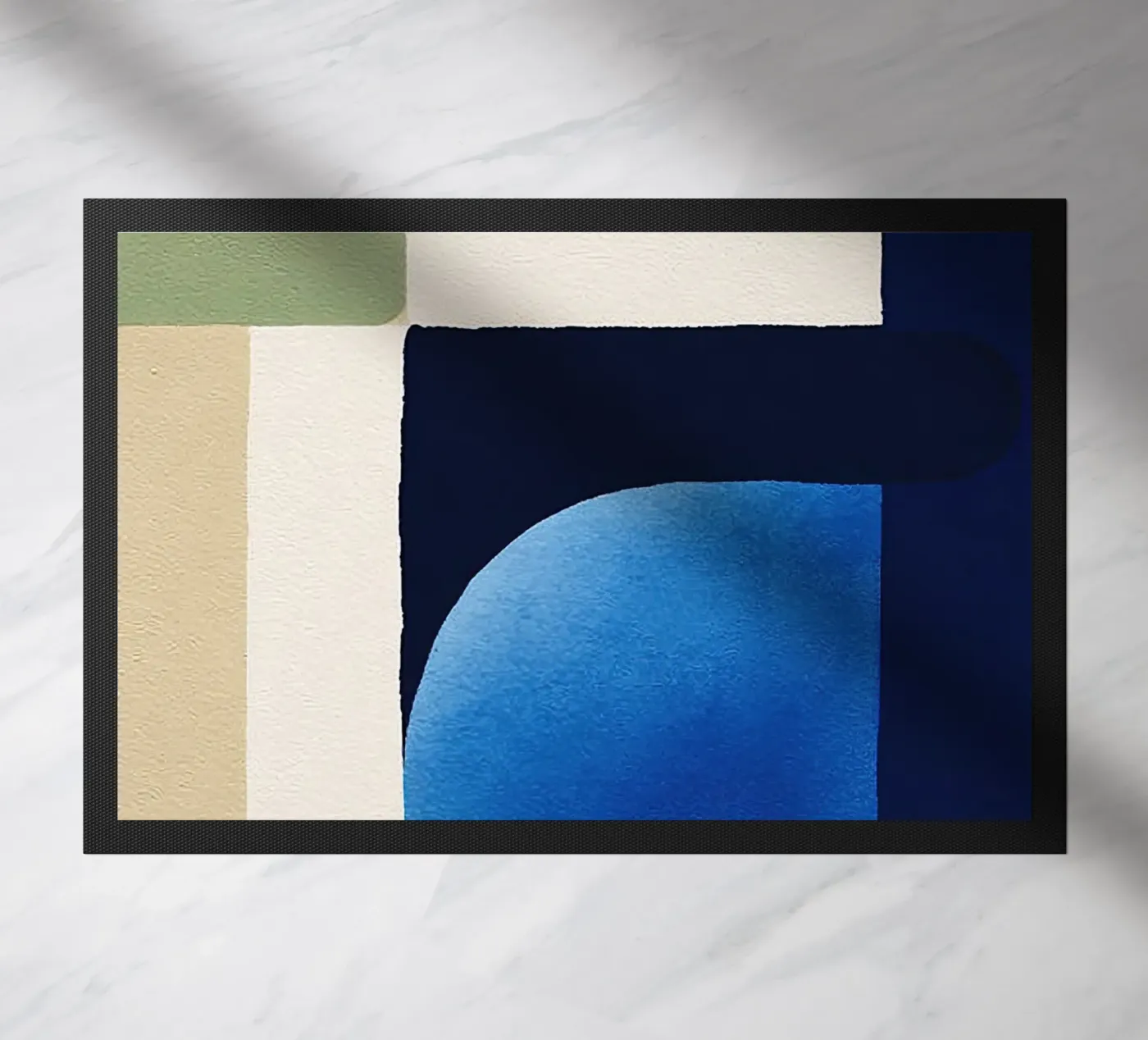 Balanced Color Composition doormat by Gaite
