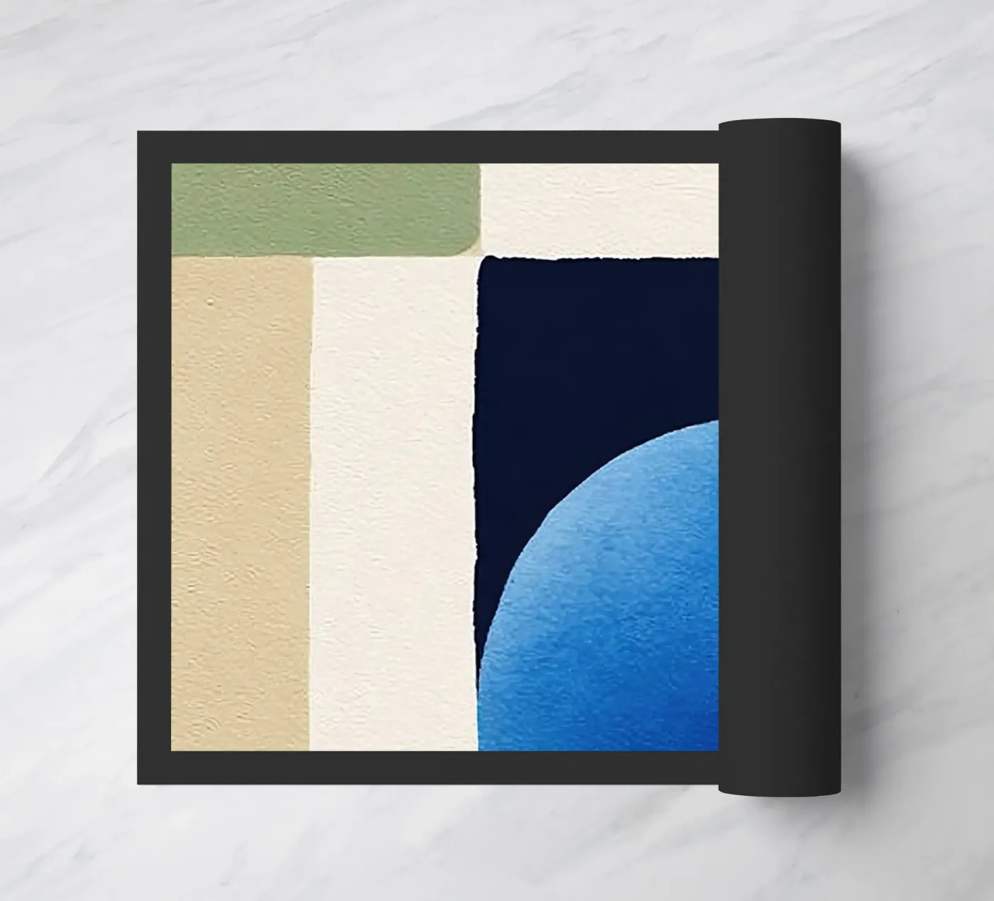 Balanced Color Composition doormat by Gaite