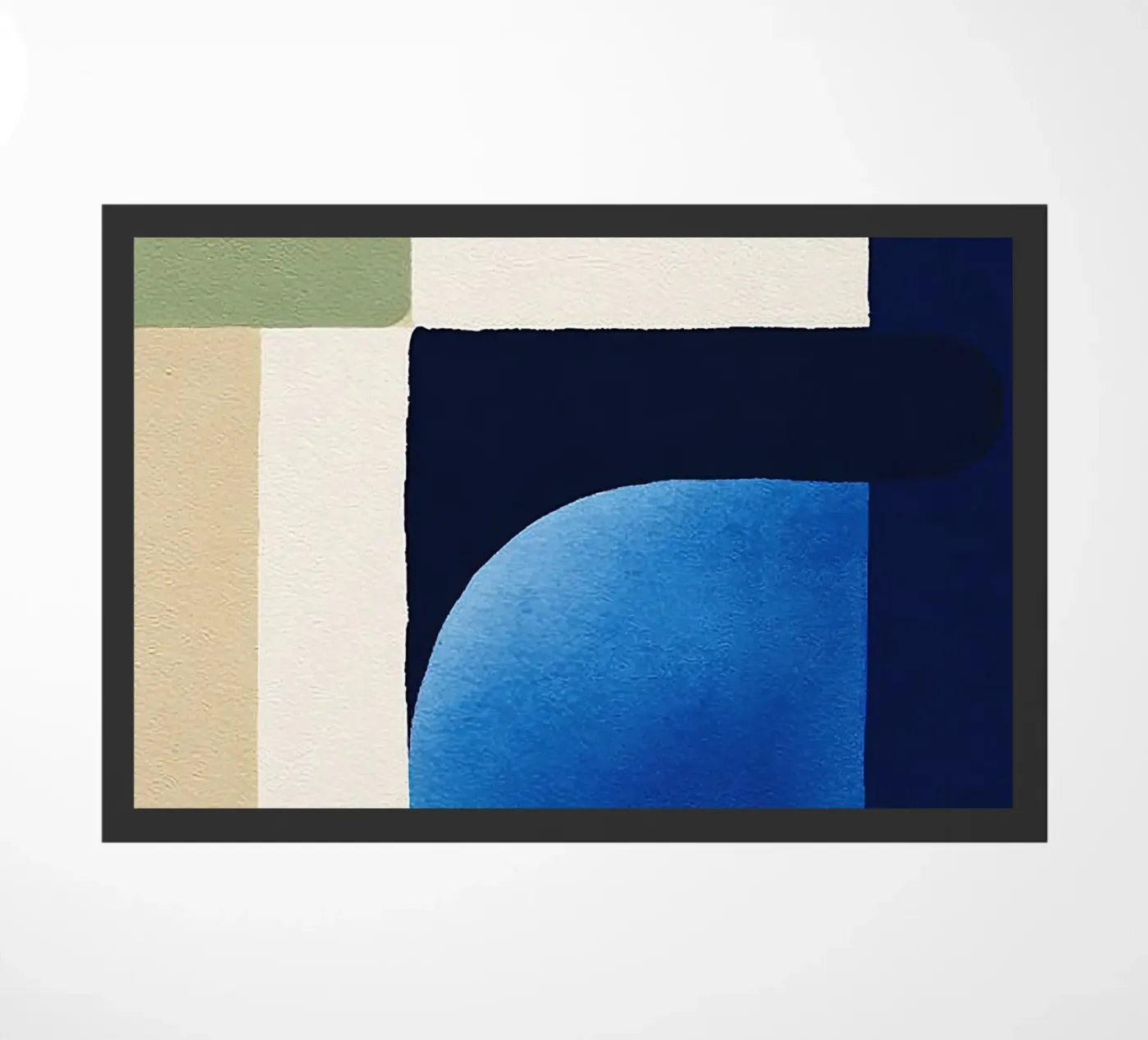 Balanced Color Composition doormat by Gaite
