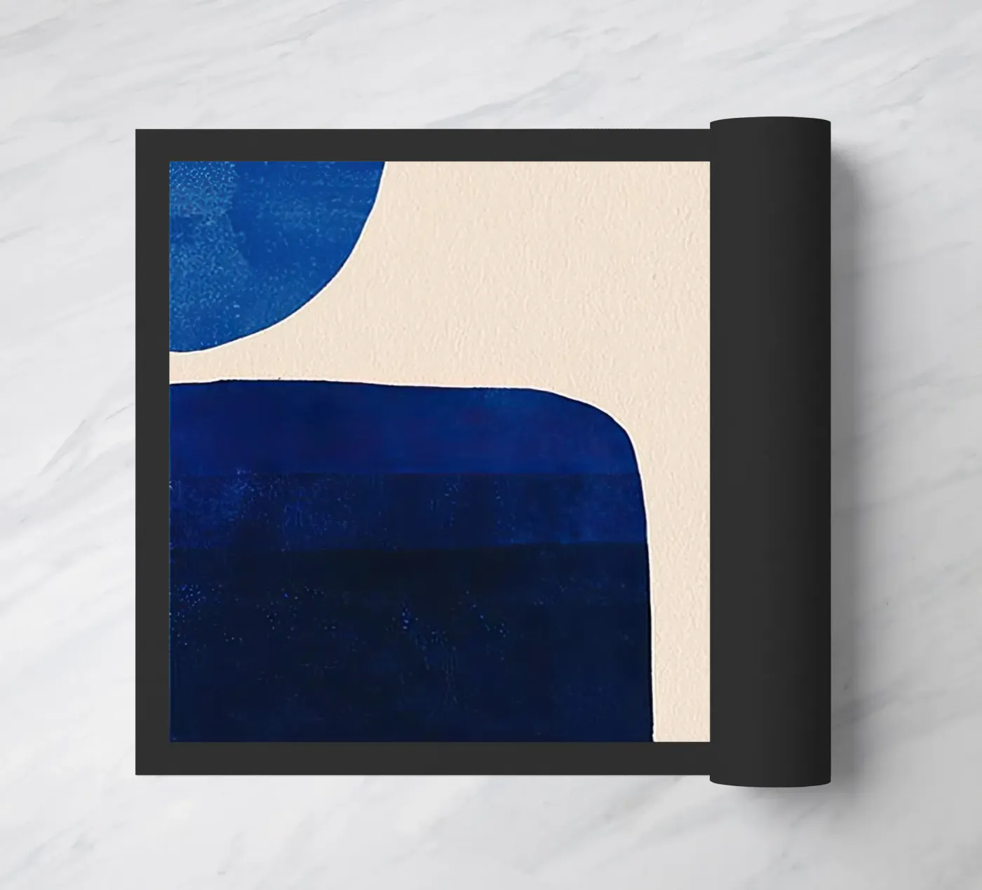 Balanced Geometric Composition doormat by Gaite