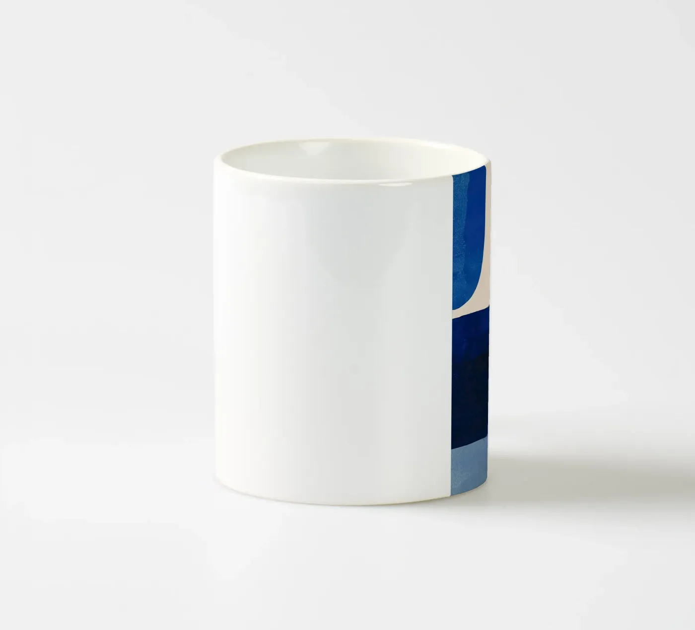Balanced Geometric Composition ceramic mug by Gaite